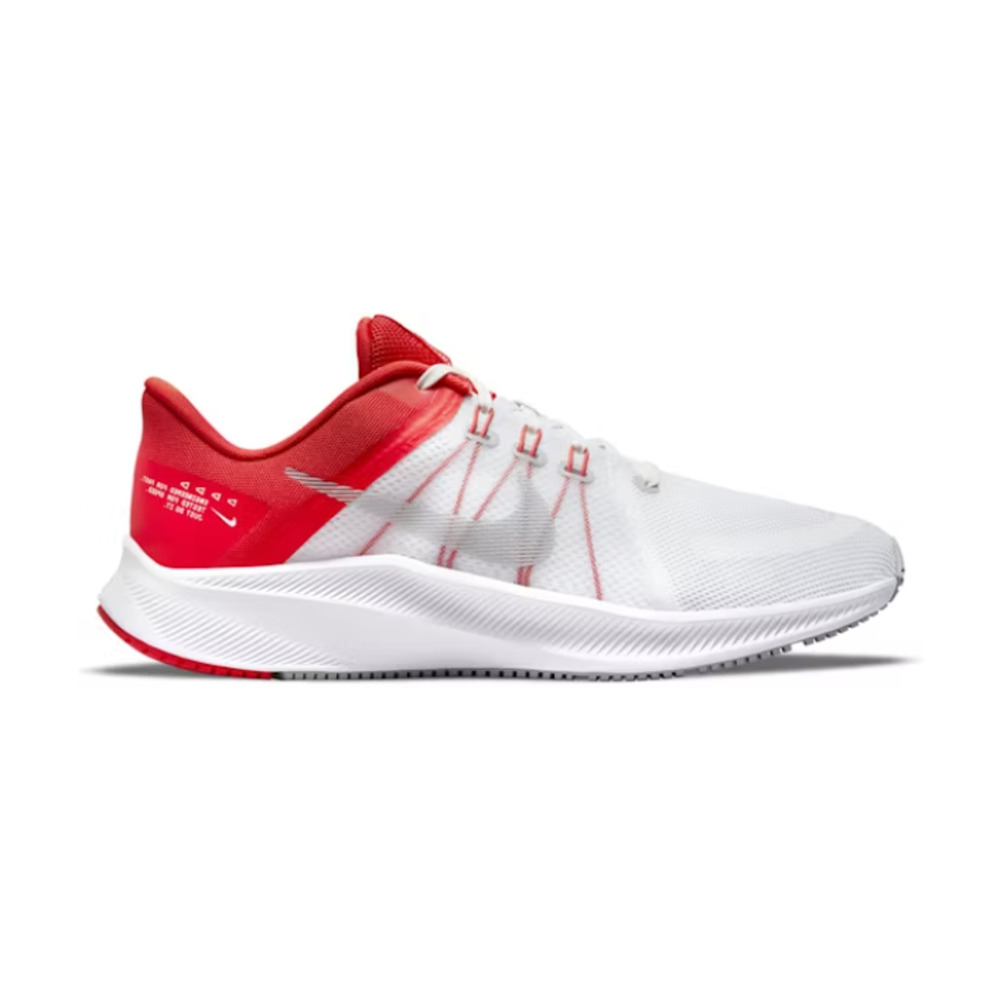 Nike Men's Quest 4 White/Orange Size 9 US New without Box